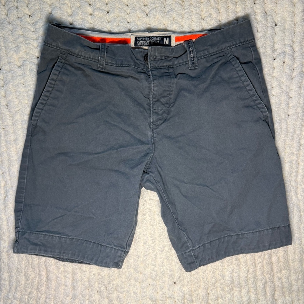 Superdry Charcoal Gray Men's Shorts